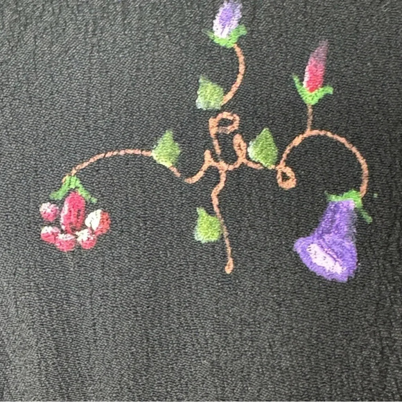 One of a kind wearable art. Hand painted dress by Papy Boez size small/ medium - Picture 8 of 13